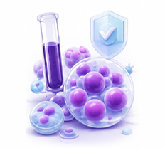 Autologous bone marrow transplant stem cell illustration