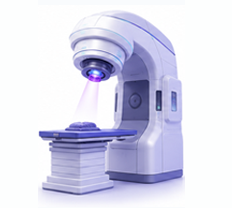 Radiation therapy IMRT cancer treatment illustration